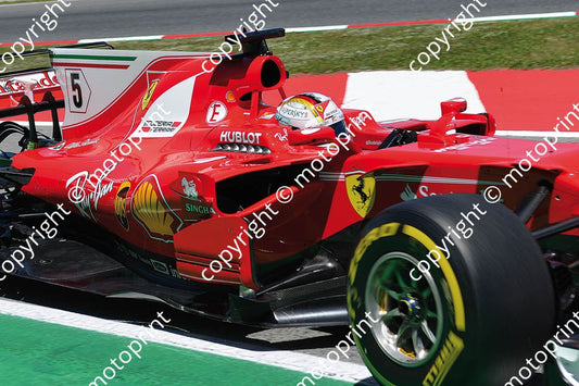 2017 Spanish GP 5 Sebastian Vettel Ferrari (courtesy Paolo D'Alessio)  (15)