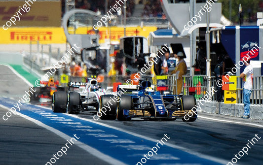 2017 Spanish GP 9 Ericsson Sauber 18  Stroll Williams  (courtesy Paolo D'Alessio)  (34)