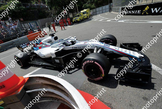 2018 Monaco 18  Lance Stroll Williams FW37 (recommended max print size A4 20x30 cm)  (10)