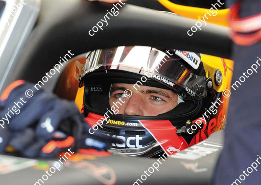 2018 Monaco 33  Max Verstappen Red Bull RB14 (recommended max print size A4 20x30 cm)  (19)