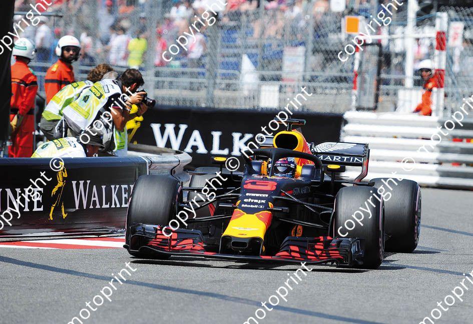 2018 Monaco 3 Daniel Ricciardo RB14 (recommended max print size A4 20x30 cm)  (14)