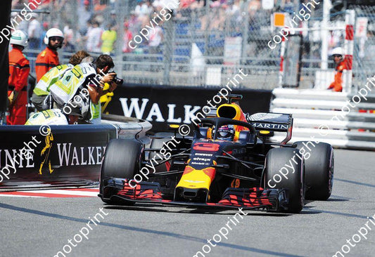 2018 Monaco 3 Daniel Ricciardo RB14 (recommended max print size A4 20x30 cm)  (14)