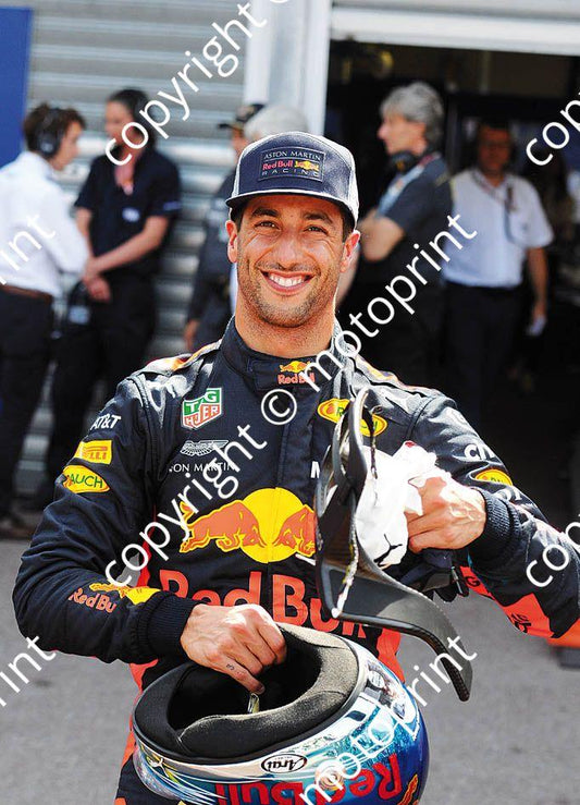 2018 Monaco 3 Daniel Ricciardo RB14 (recommended max print size A4 20x30 cm)  (17)
