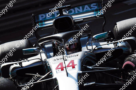 2018 Monaco 44  Lewis Hamilton Mercedes W09  (recommended max print size A4 20x30 cm)  (49)