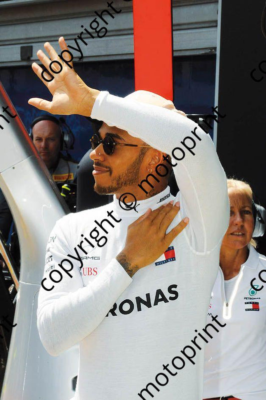 2018 Monaco 44  Lewis Hamilton Mercedes W09  (recommended max print size A4 20x30 cm)  (51)