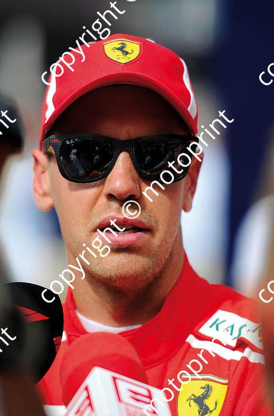 2018 Monaco 5 Seb Vettel Ferrari SF71H (recommended max print size A4 20x30 cm)  (44)