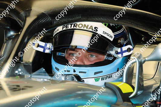 2018 Monaco 77  Valtteri Bottas Mercered W01 (recommended max print size A4 20x30 cm)  (50)