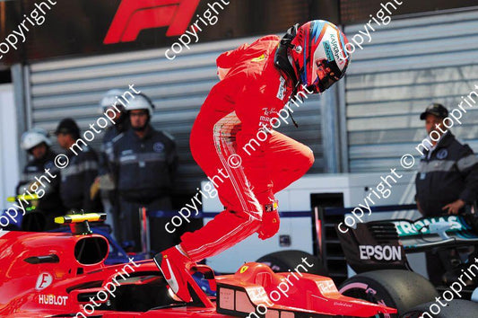 2018 Monaco 7 Kimi Raikkonen Ferrari SF71H (recommended max print size A4 20x30 cm)  (55)