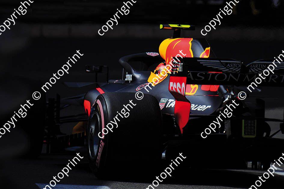 2018 Monaco GP 3 Daniel Ricciardo 33 Max Verstappen RB14 (recommended max print size A4 20x30 cm)  (36)