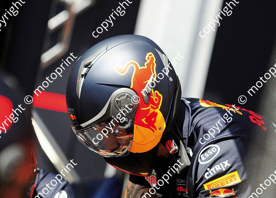 2018 Monaco GP 3 Daniel Ricciardo 33 Max Verstappen RB14 (recommended max print size A4 20x30 cm)  (38)