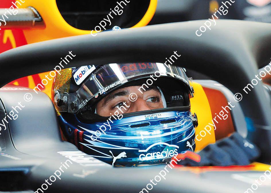 2018 Monaco GP 3 Daniel Ricciardo Bull RB14 (recommended max print size A4 20x30 cm)  (18)