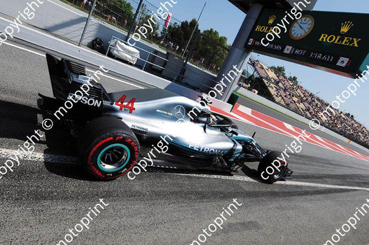 2018 Spanish 44  Lewis Hamilton Mercedes W09 (recommended max print size A4 20x30 cm) (10)
