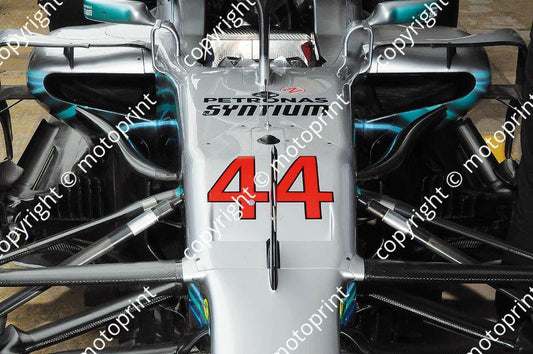 2018 Spanish 44  Lewis Hamilton Mercedes W09 (recommended max print size A4 20x30 cm) (2)