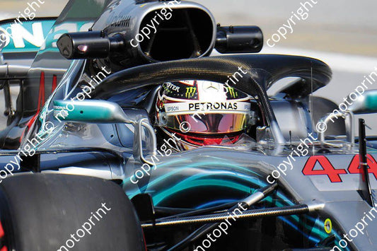 2018 Spanish 44  Lewis Hamilton Mercedes W09 (recommended max print size A4 20x30 cm) (9)