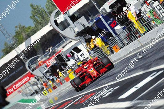 2018 Spanish 5 Seb Vettel Ferrari SF71H (recommended max print size A4 20x30 cm) (1)
