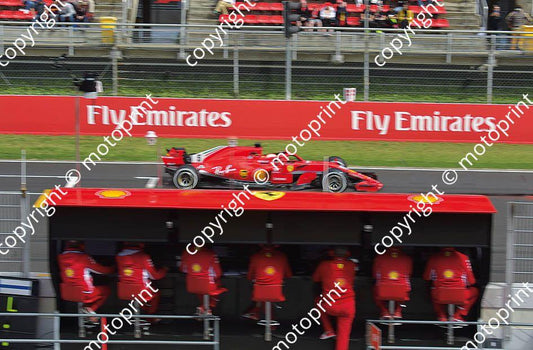 2018 Spanish 5 Seb Vettel Ferrari SF71H (recommended max print size A4 20x30 cm) (6)