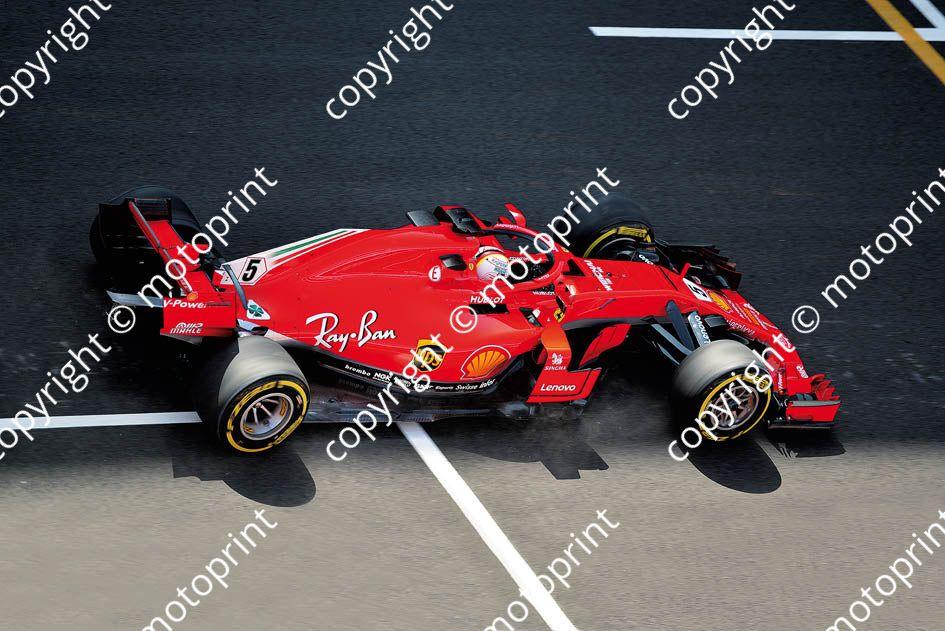 2018 Spanish 5 Seb Vettel Ferrari SF71H (recommended max print size A4 20x30 cm) (7)