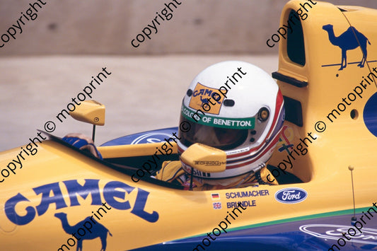 20 Martin Brundle Benetton B191B 05677 (no sale, contact website for quote on bigger MB version and prints A3 and larger) (1)