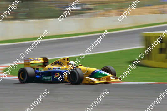 20 Martin Brundle Benetton B191B 07718 (Courtesy Roger Swan) (1)
