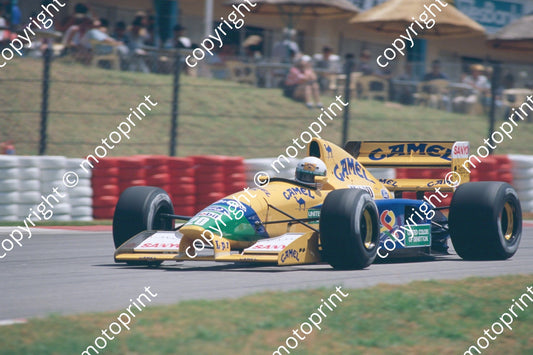 20 Martin Brundle Benetton B191B 07718 (no sale, contact website for quote on bigger MB version and prints A3 and larger) (3)