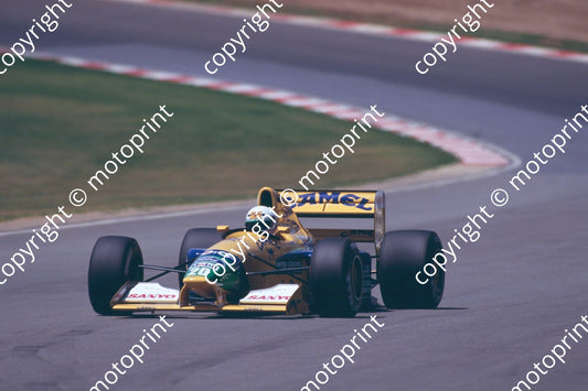 20 Martin Brundle Benetton B191B 07719 (Courtesy Roger Swan)  (9)