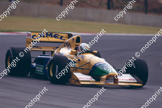 20 Martin Brundle Benetton B191B 07761 (courtesy Roger Swan) (11)