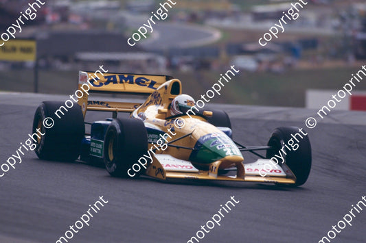 20 Martin Brundle Benetton B191B 07764 (courtesy Roger Swan) (2)