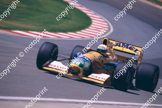 20 Martin Brundle Benetton B191B 07764 (courtesy Roger Swan) (5)
