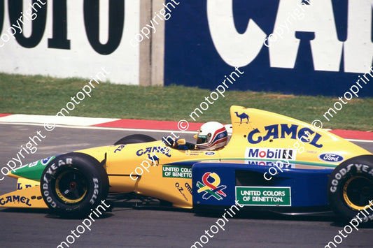 20 Martin Brundle Benetton B191B 07765a (courtesy Roger Swan) (35)