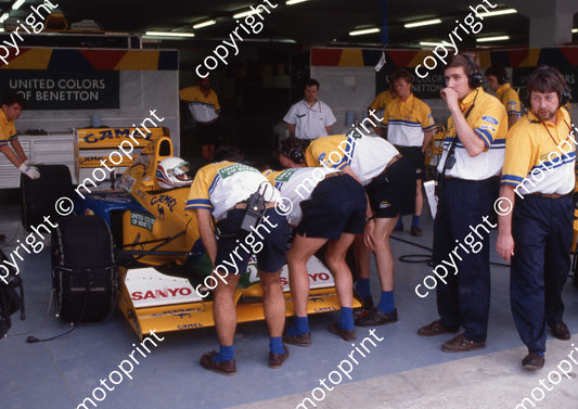 20 Martin Brundle Benetton B191B scan A4 (courtesy Roger Swan) 134