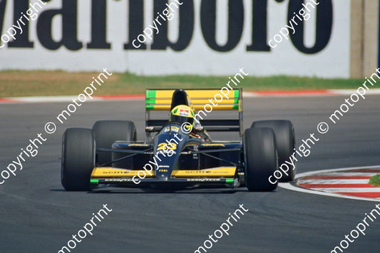 23 Christian Fittipaldi Minardi M191B 07714 (courtesy Roger Swan) (7)