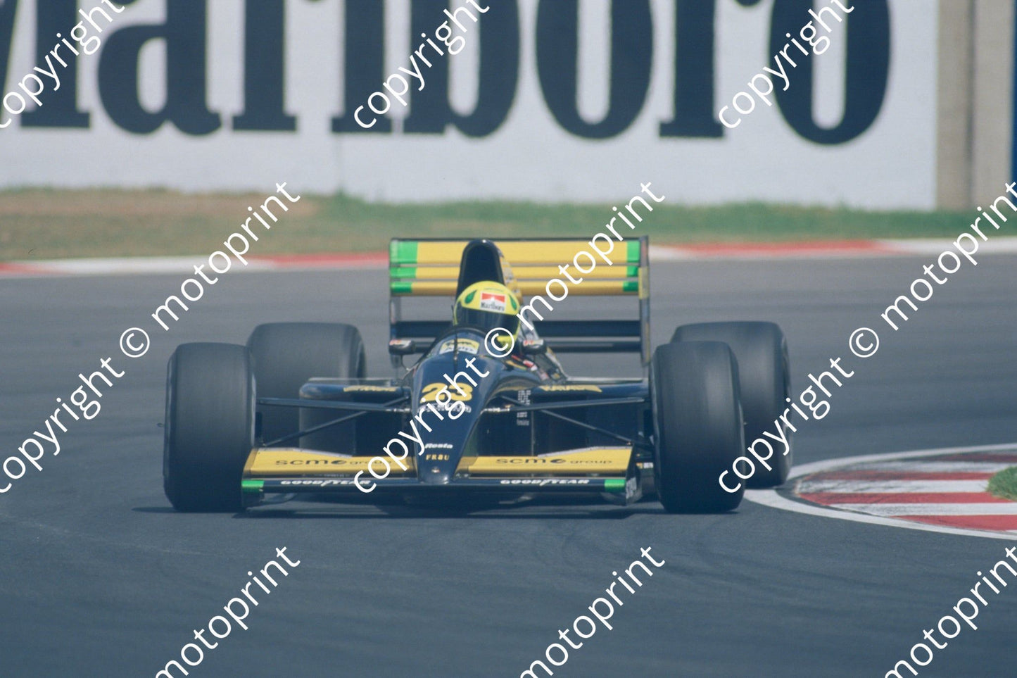 23 Christian Fittipaldi Minardi M191B 07714 (no sale, contact website for quote on bigger MB version and prints A3 and larger) (7)