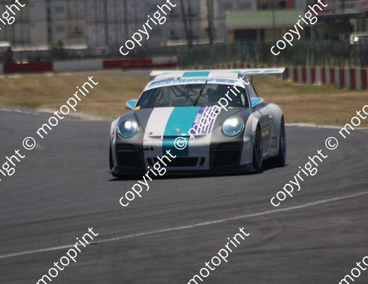 23 Sun Moodley Andrew Culbert Porsche 911GT3 practice (2)