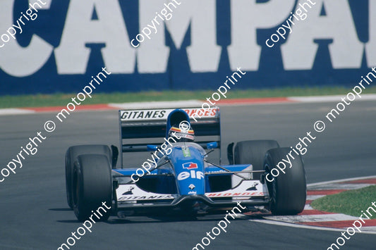 25 Thierry Boutsen Ligier JS37 07714  (contact website for xtra large MB version and quote for prints A3 and bigger)(courtesy Roger Swan) (1)