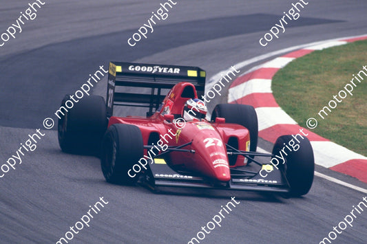 27 Jean Alesi Ferrari F92A 07765 (courtesy Roger Swan) (1)