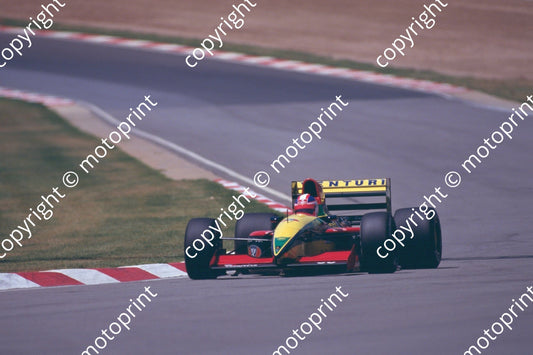 30 Ukyo Katayama Venturi LC92 07719 (Courtesy Roger Swan)  (40)