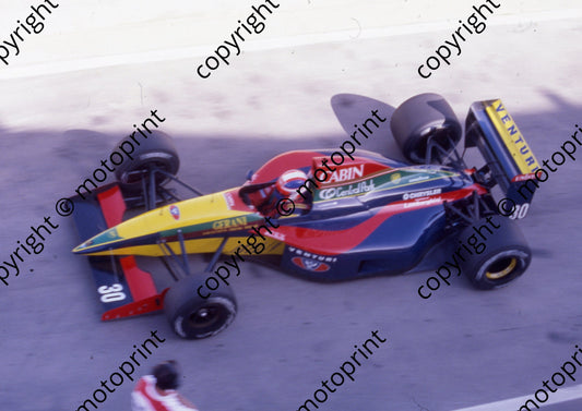 30 Ukyo Katayama Venturi LC92 A4  scan 05676 (courtesy Roger Swan) (7)