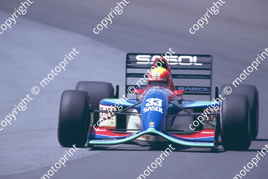 33 Mauricio Gugelmin Jordan 192 07719 (Courtesy Roger Swan) (3)
