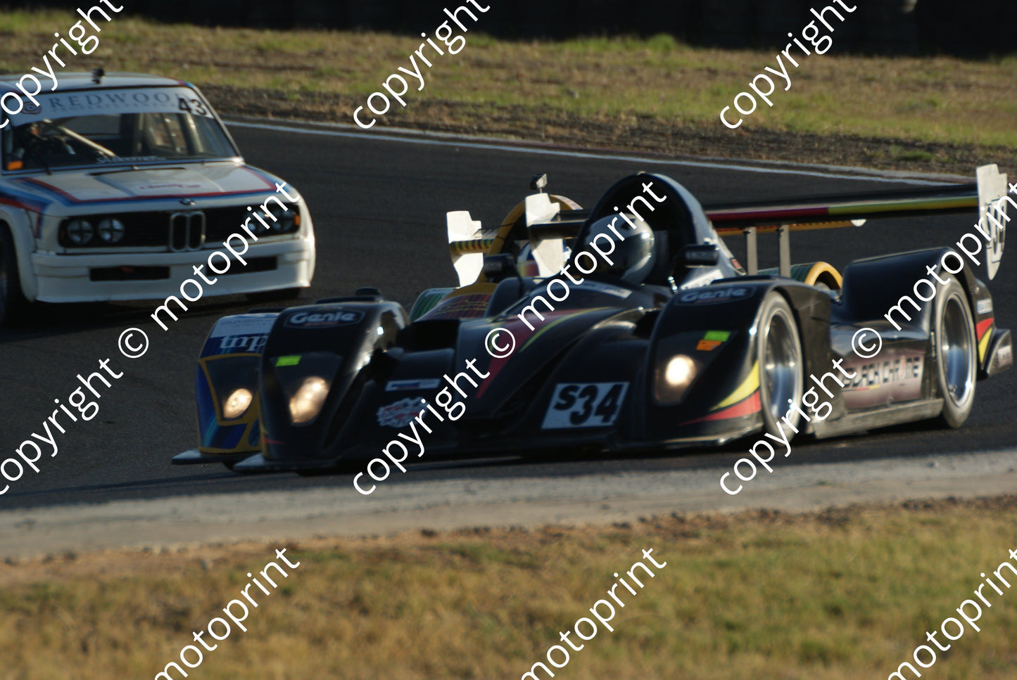 34 Mark Lauth Mike Verier Shelby CanAm S11 McDonald Bates Walker Shelby, 43 Arton BMW