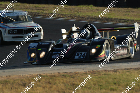 34 Mark Lauth Mike Verier Shelby CanAm S11 McDonald Bates Walker Shelby, 43 Arton BMW