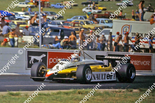35397 1982 SA GP 15 Alain Prost Renault RE30B note rear section side pod damage (thanks Roger Swan) (3)