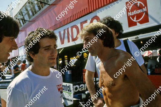 5 Alain Prost Jacque Laffite (courtesy Roger Swan) 098