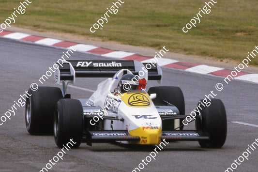 5 Jacques Laffite Williams Honda FW09 (courtesy Roger Swan) (3)