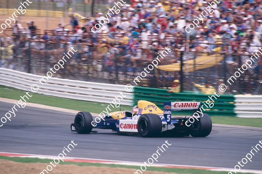 5 Nigel Mansell Williams FW14B 05653 (courtesy Roger Swan) (8)