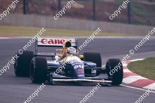 5 Nigel Mansell Williams FW14B 07761 (courtesy Roger Swan) (1)