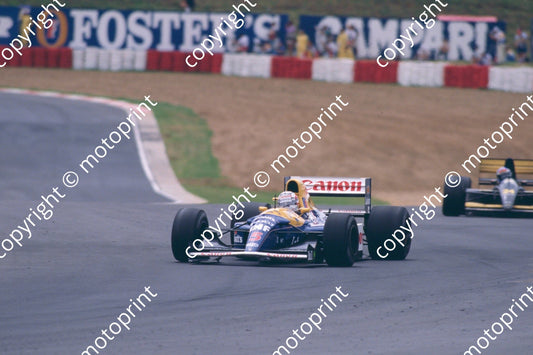 5 Nigel Mansell Williams FW14B 07767 (courtesy Roger Swan) (5)