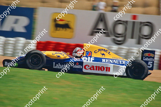 5 Nigel Mansell Williams FW14b 07714d (courtesy Roger Swan) (3)