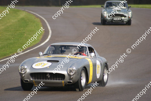 61 Vincent Gaye David Franklin Ferrari 250GT SWB wet track (4)