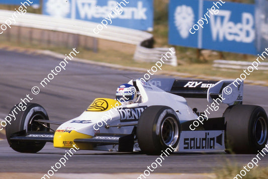 6 Keke Rosberg Williams Honda FW09 (courtesy Roger Swan)  (3)