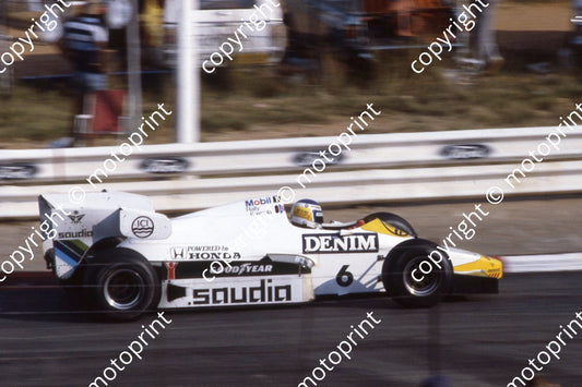 6 Keke Rosberg Williams Honda FW09 (courtesy Roger Swan)  (6)